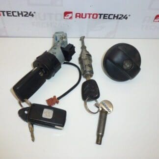 Sada zámků Citroën C2 C3 3 klíče 4162FP