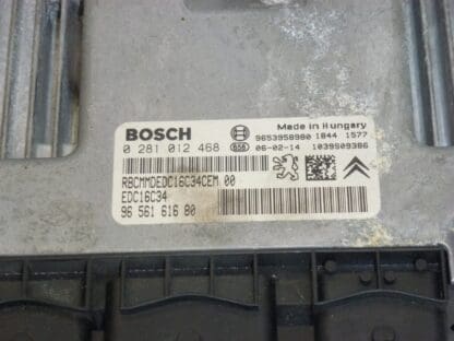Jednotka Bosch EDC16C34 Citroën Xsara Picasso 0281012468 9656161680