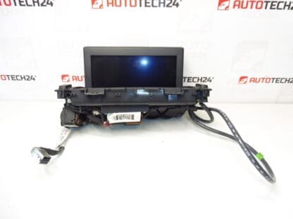 Display rádia počítače Peugeot 3008 5008 96735367ZD 6593K3