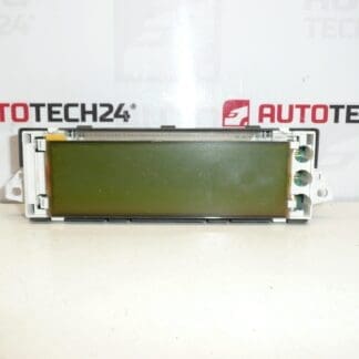 Display rádia počítače Citroën C4 9660468680