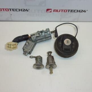 Sada zámků + 2 planžety Citroën C1 Peugeot 107 1608745780 4162FH