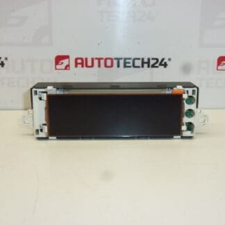 Display rádia počítače Peugeot 307 II 9649862680 6155FQ