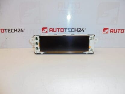 Display rádia počítače Citroën Peugeot 308 9666136680 6593F4