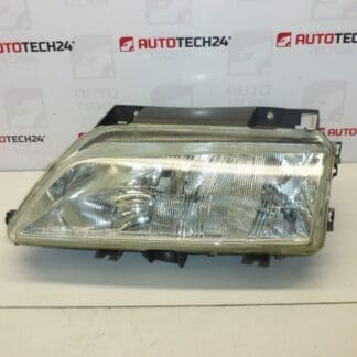 Levá přední lampa světlomet Citroën Xantia 89001507 6204R9