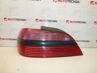Levá zadní lampa s lištou Peugeot 406 4 dveře 9630364877 6350L5