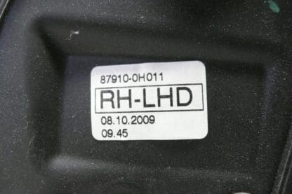 Zrcátko pravé bílé Citroën C1 Peugeot 107 87910-0H010 87910-0H011