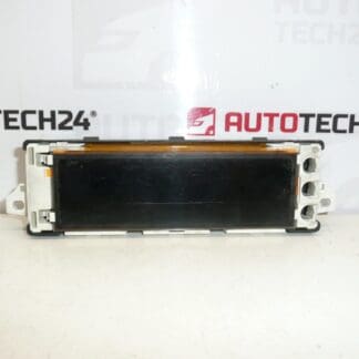 Display rádia počítače Peugeot 207 9663205580 6593R7 6593R8