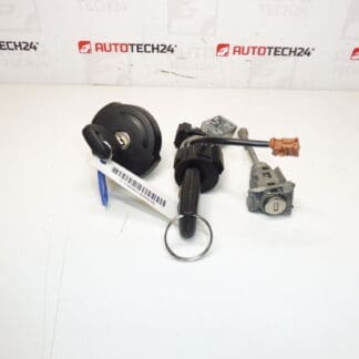 Sada zámků a 2 klíče Citroën Peugeot 1606423680 4162KF