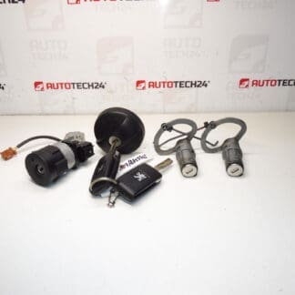 Sada zámků Citroën C8 Peugeot 807 + 2 klíče 4162TE 4162KF