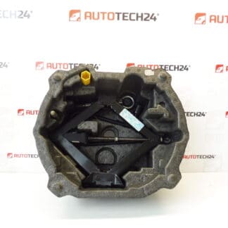 Sada nářadí hever, klíč na kola, tažné oko Peugeot 407 672599 6736C1 674414