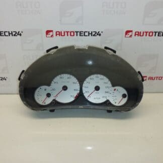 Tachometr budíky Peugeot 206 najeto 136000 km 9648836680 6104VA