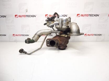 Turbo Citroën Peugeot 1.6 HDI 68KW 83 tisíc km 9673283680 TD02H2-07TVT-21