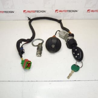 Sada zámků a spínací skříňka Citroën C8 + 1 klíč 4162Y4 4162Y2