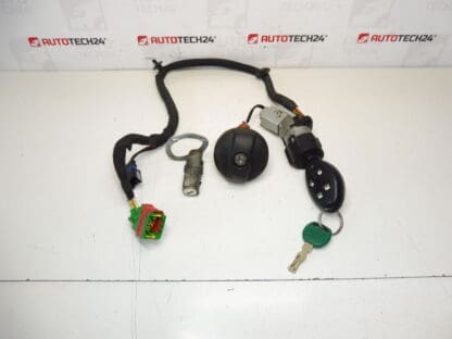 Sada zámků a spínací skříňka Citroën C8 + 1 klíč 4162Y4 4162Y2