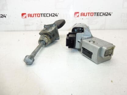 Sada zámků a 2 klíče Citroën Peugeot 4162KF 4162KC - Image 2