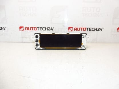 Display rádia počítače Peugeot 207 96770437XT 1607145180