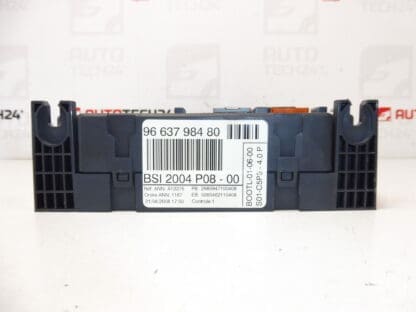BSI Valeo P08-00 pro Citroën a Peugeot s kódy 9663798480, 6580NJ - Image 2