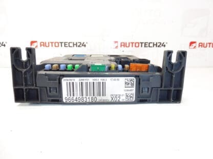 Řídící Jednotka ECU Valeo BSI X02-00 Pro Citroën A Peugeot 9664983180 6580SG - Image 2