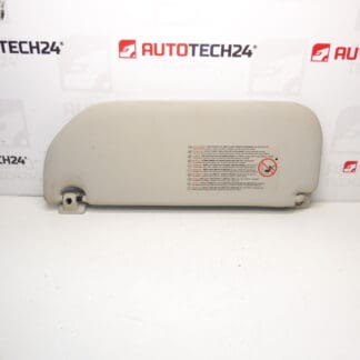 Sluneční clona spolujezdce Citroën Peugeot 98000905BJ 98000906BJ