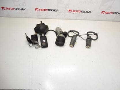Sada zámků Citroën C8 Peugeot 807 + 2 klíč 4162TA 4162KJ