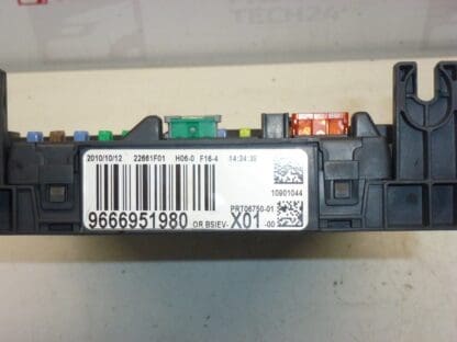 ECU Valeo BSI Citroën Peugeot 9666951980 - Obrázek 2