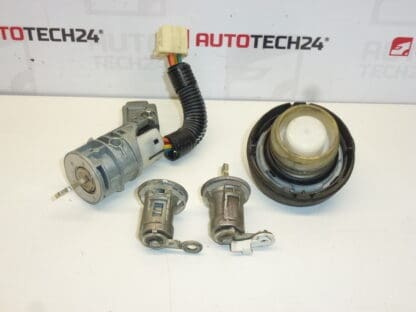 Sada zámků + 2 planžety Citroën C1 Peugeot 107 1608745780 4162FH - Obrázek 2