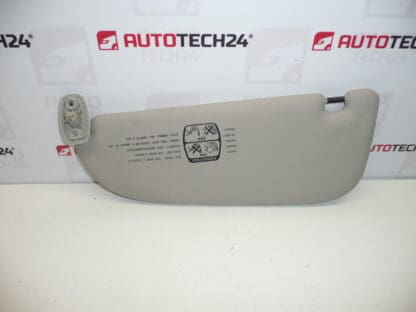 Sluneční clona spolujezdce Citroën Peugeot 8143HE