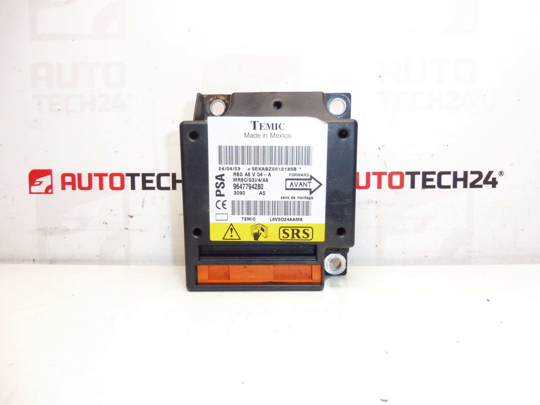 Jednotka airbagů Citroën C2 C3 9647794280 654581